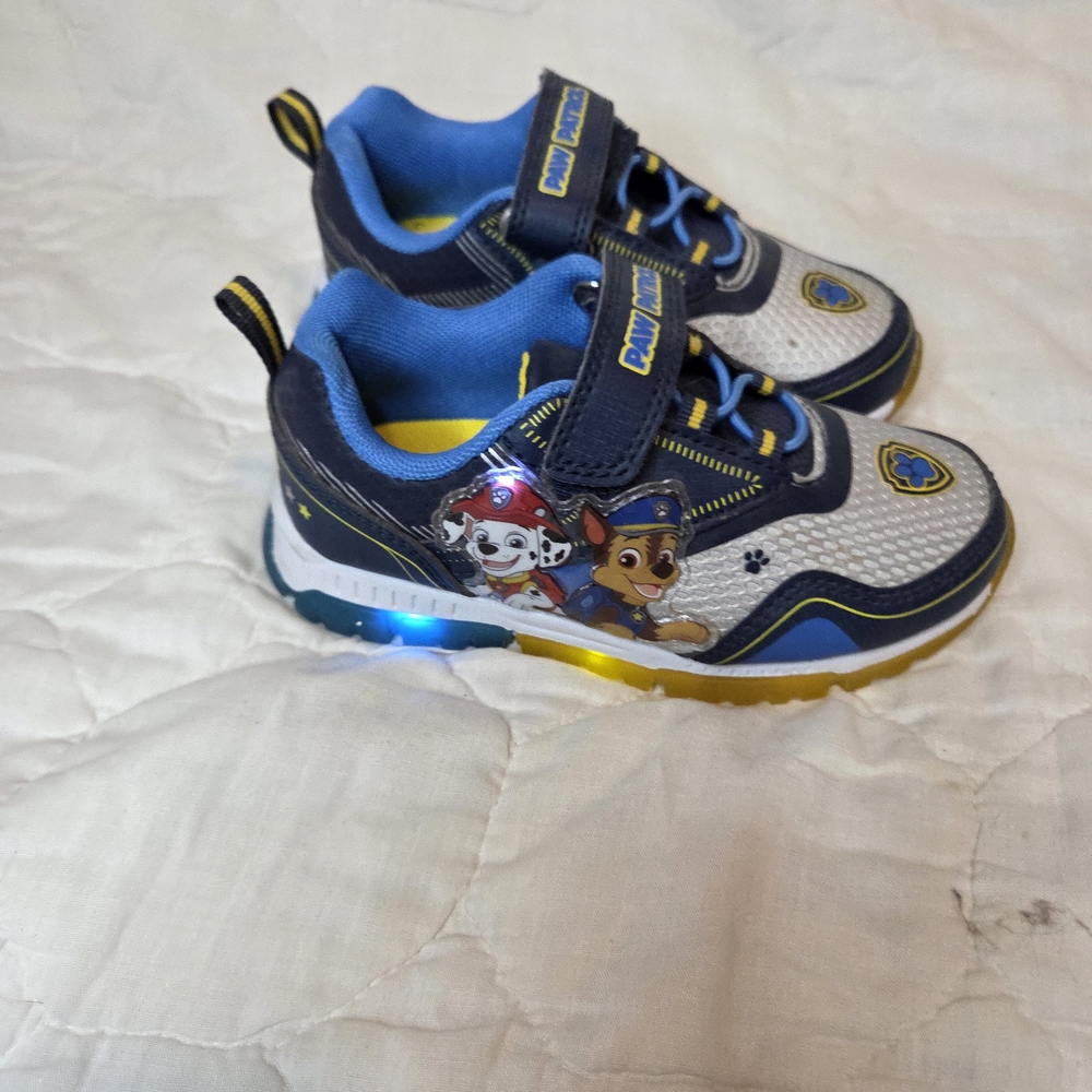 Paw Patrol Kids Sneakers - Navy and Yellow